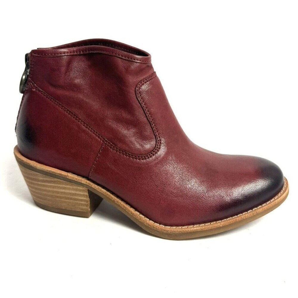 Sofft Women's Aisley Ankle Booties Red Size 6.5 M